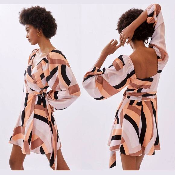 Anthropologie Dresses & Skirts - NWT Anthropologie Hutch Long Sleeve Wrap Mini Dress - SP